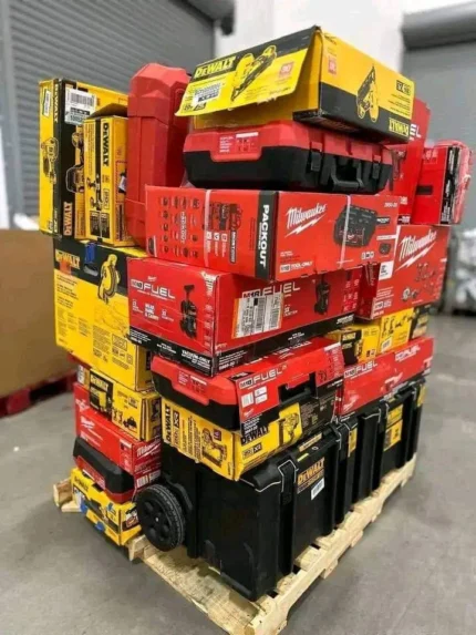 Mixed Tool Pallet (DeWalt & Milwaukee)